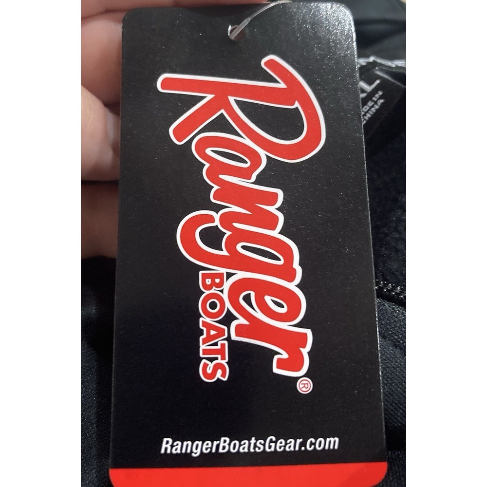 NWT Ranger Boats 3XL Black Full Zip Fleece Performance Mens Jacket New - Picture 5 of 10